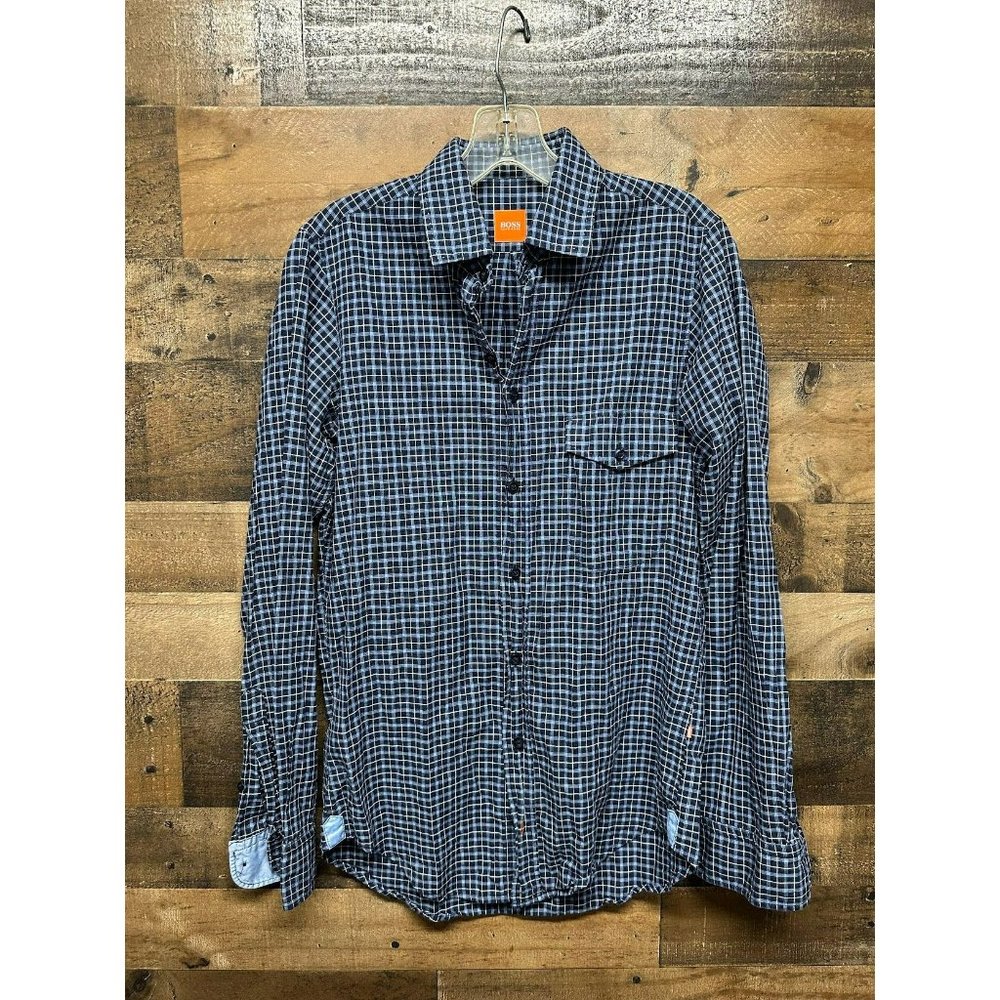 Hugo Boss Orange Men's‎ Long Sleeve Button Up Size Small